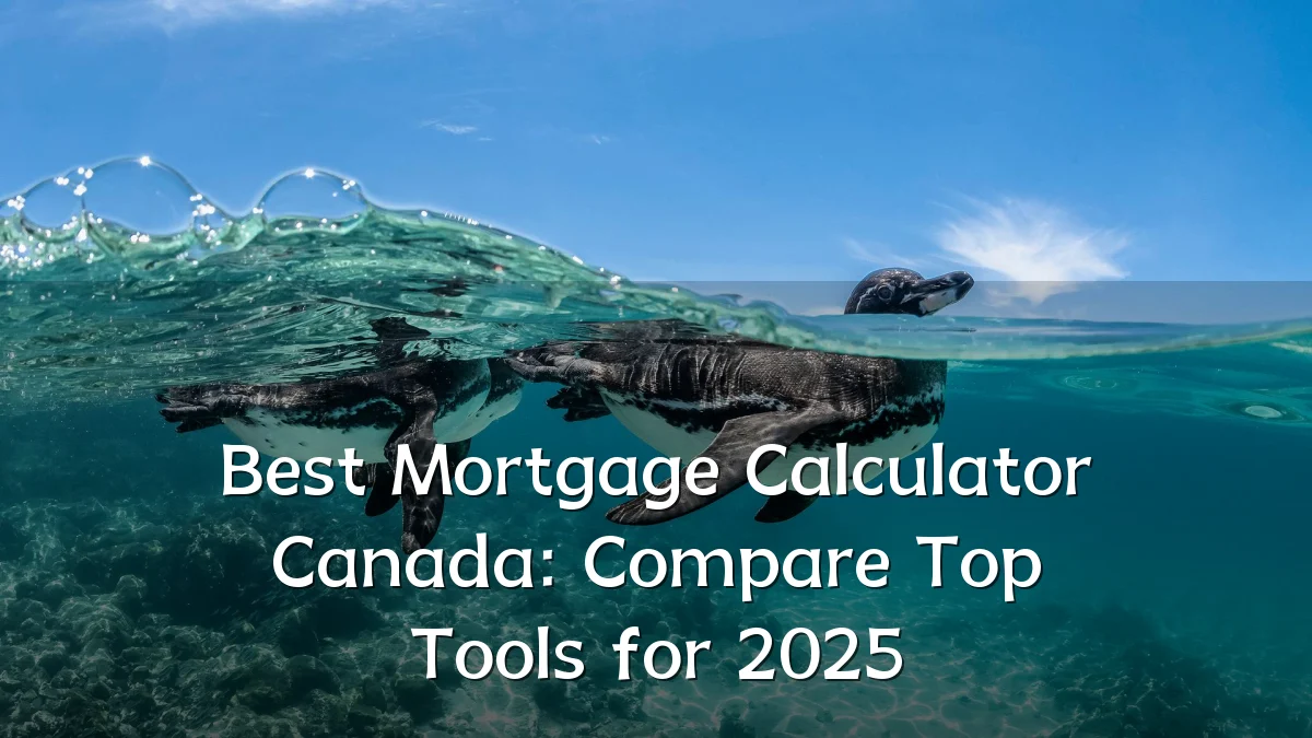 Best Mortgage Calculator Canada: Compare Top Tools for 2025