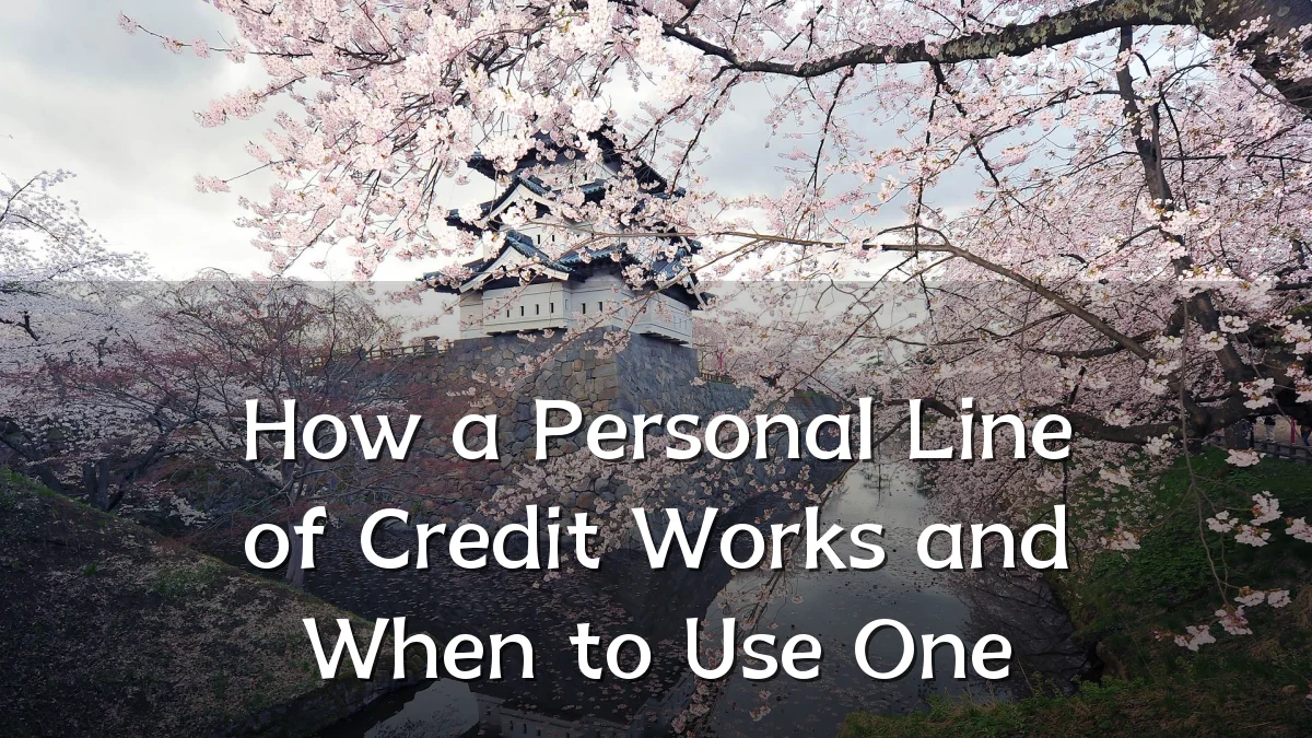 How a Personal Line of Credit Works and When to Use One