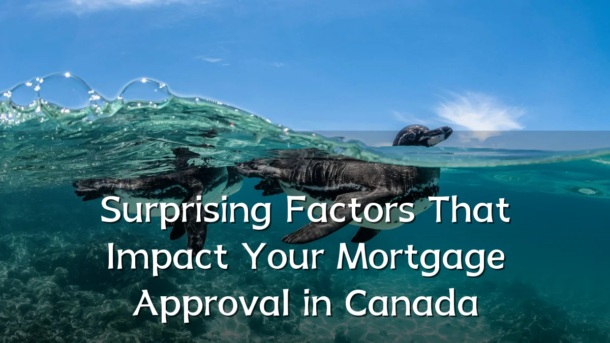Surprising Factors That Impact Your Mortgage Approval in Canada