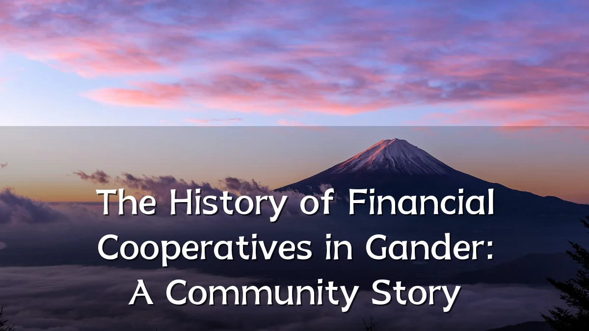 The History of Financial Cooperatives in Gander: A Community Story