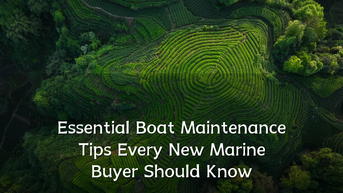 Essential Boat Maintenance Tips Every New Marine Buyer Should Know