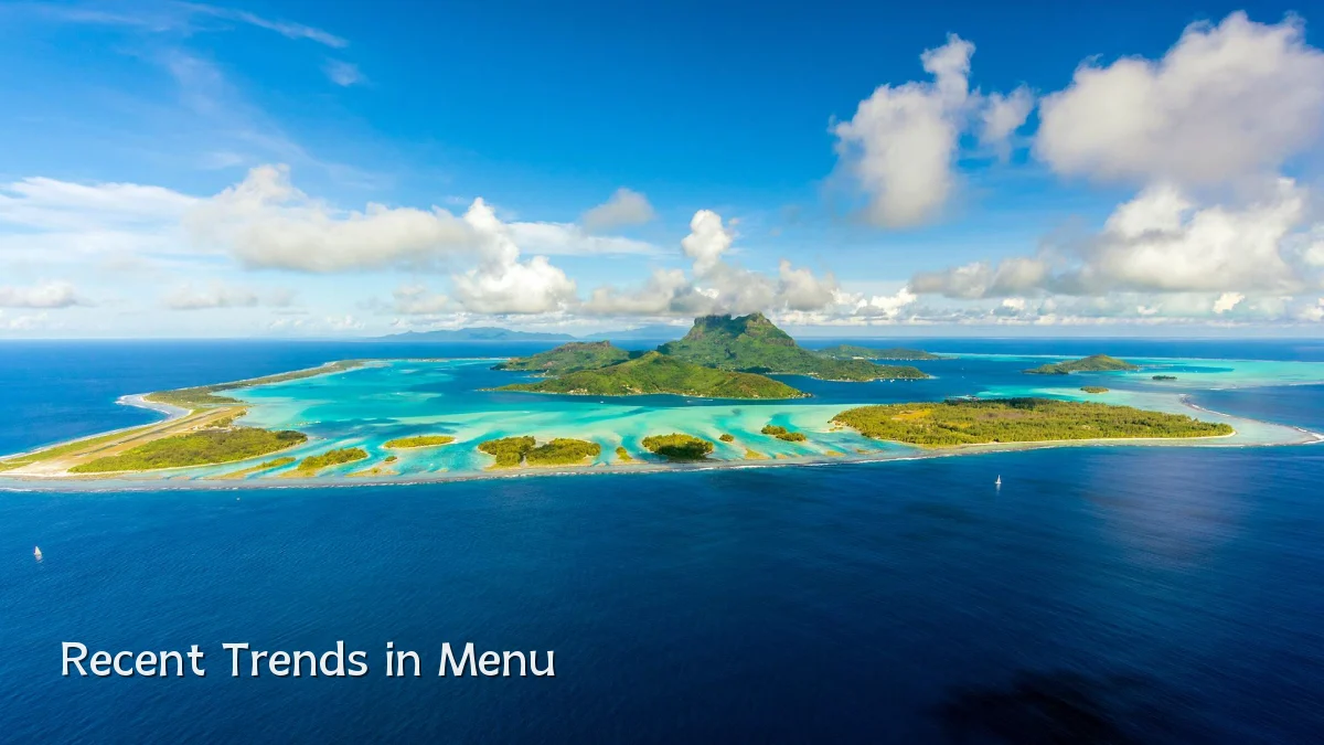 Recent Trends in Menu