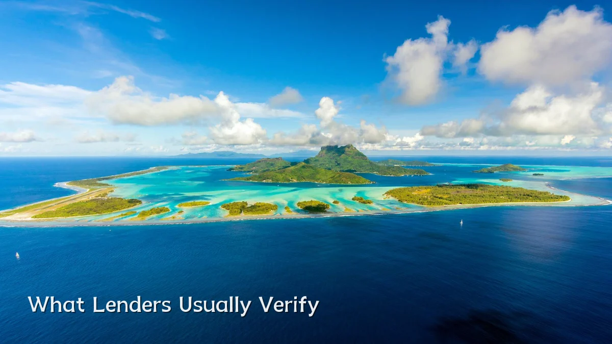 What Lenders Usually Verify