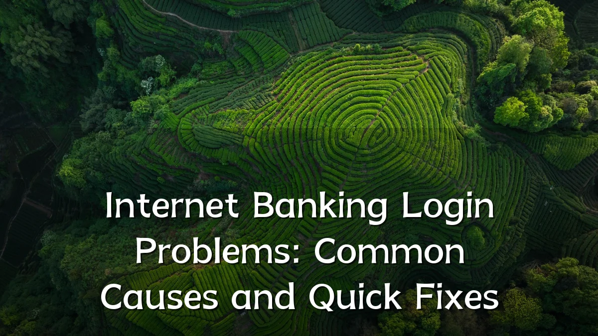 Internet Banking Login Problems: Common Causes and Quick Fixes